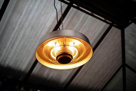 Tundra Terrassevarmer 2000W Takhengt Sølv (TUNDRA-1024)