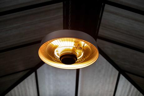 Tundra Terrassevarmer 2000W Takhengt Sølv (TUNDRA-1024)