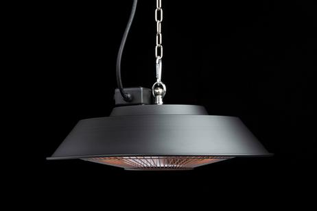 Tundra Terrassevarmer 1500W Takhengt Sort (TUNDRA-1025)