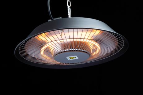 Tundra Terrassevarmer 1500W Takhengt Sort (TUNDRA-1025)