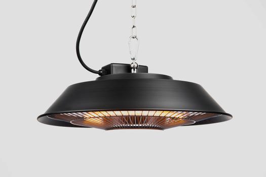 Tundra Terrassevarmer 1500W Takhengt Sort (TUNDRA-1025)