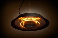 Tundra Terrassevarmer 1500W Takhengt Sort (TUNDRA-1025)