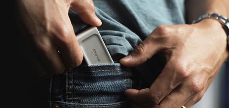 Kingston XS2000 1TB Portable SSD USB 3.2 Type-C, IP55, les/ skriv: opptil 2000/ 2000MB/ s (SXS2000/1000G)