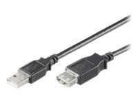 MicroConnect USB 2.0 - USB-forlengelseskabel - USB til USB - 5 m