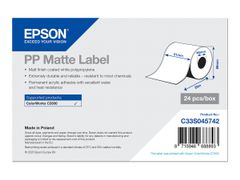 Epson etikettpapir - matt - 1 rull(er) - Rull (5,1 cm x 29 m)
