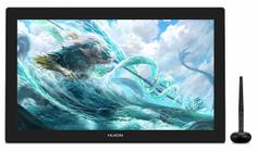 Huion Kamvas Pro 24 (4K) tegnebrett med 4K HDR - VESA 100x100