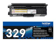 Brother TN329BK - svart - original - tonerpatron