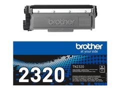 Brother TN2320 - svart - original - tonerpatron