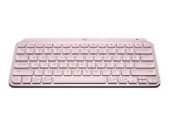 Logitech MX Keys Mini - Office - tastatur - QWERTY - Nordisk (dansk/finsk/norsk/svensk) - rosa
