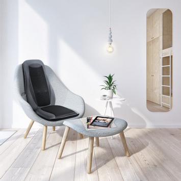 Naipo Shiatsu-massasjesete med varme (MGBK-2606H)