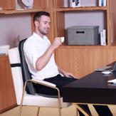 Naipo Shiatsu-massasjesete med varme (MGBK-2606H)