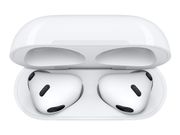 Apple AirPods with MagSafe Charging Case 3. generasjon - True wireless-hodetelefoner med mikrofon (MME73ZM/A)