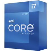 Intel Core i7-12700K, 25MB SmartCache LGA1700, Intel UHD Graphics 770, 125W-190W, boks uten kjøler
