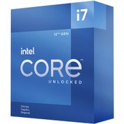 Intel Core i7-12700KF, 25MB SmartCache LGA1700, uten integrert grafikkprosessor, boks uten kjøler, 125W-190W