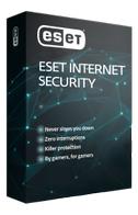 ESET Internet Security - 1år - 1enhet Attach box