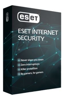 ESET Internet Security - 1år - 1enhet Attach box (EIS1AB1)
