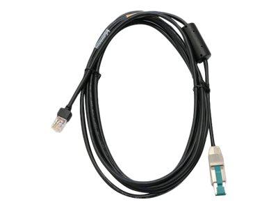 Honeywell USB-kabel - 3 m - svart - for Granit 1910i, 1911i; Voyager 1202g, 1250g; Honeywell Genesis 7580g (CBL-503-300-S00)