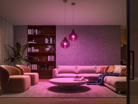 Philips Hue Startsett 2stk WA pærer, bridge og dimmer (929002468406)