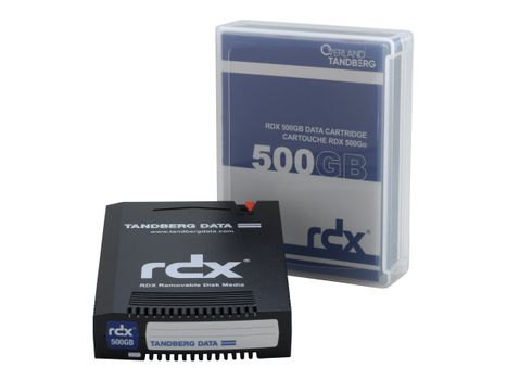 TANDBERG Overland Tandberg RDX QuikStor - RDX HDD-patron x 1 - 500 GB - lagringsmedier (8541-RDX)