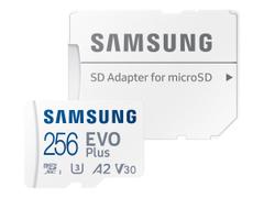 Samsung EVO Plus MB-MC256KA - flashminnekort - 256 GB - microSDXC UHS-I