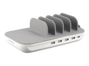 4smarts 2charge Family Evo ladestasjon - 4 x USB, USB-C - 63 watt (4S462326)