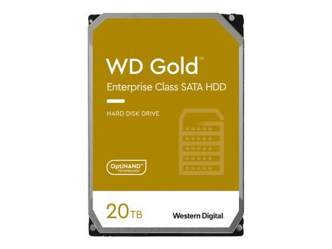 WD Gold WD201KRYZ - harddisk - 20 TB - SATA 6Gb/s (WD201KRYZ)