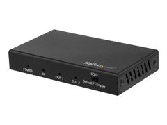 StarTech HDMI Splitter - 2-Port - 4K 60Hz - HDMI Splitter 1 In 2 Out - 2 Way HDMI Splitter - HDMI Port Splitter (ST122HD202) - video/lyd-splitter - 2 porter