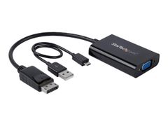 StarTech DisplayPort to VGA Adapter with Audio - 1920x1200 - DP to VGA Converter for Your VGA Monitor or Display (DP2VGAA) - DisplayPort / VGA-adapter - 18.4 m