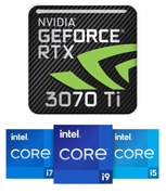 Multicom GeForce RTX 3070Ti oppgraderingspakke med 12. gen. Intel "Alder Lake"