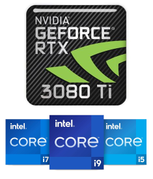 Multicom GeForce RTX 3080Ti oppgraderingspakke med 12. gen. Intel "Alder Lake"