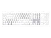 Apple Magic Keyboard with Numeric Keypad - tastatur - USA - sølv Inn-enhet (MQ052LB/A)