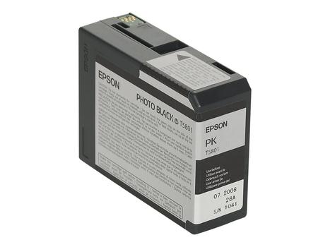 Epson T5801 - fotosort - original - blekkpatron (C13T580100)