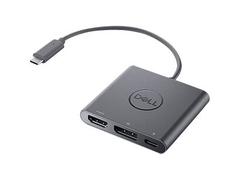 DELL Adapter USB-C to HDMI/DP with Power Pass-Through - video adapter - DisplayPort / HDMI / USB - 18 cm