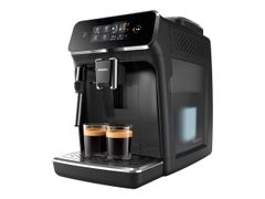 Philips Series 2200 EP2224 - automatisk kaffemaskin med cappuccinatore - 15 bar - black/cashmere gray