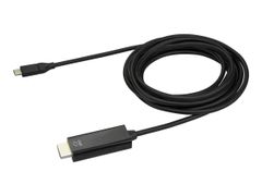 StarTech 10ft (3m) USB C to HDMI Cable, 4K 60Hz USB Type C to HDMI 2.0 Video Adapter Cable, Thunderbolt 3 Compatible, Laptop to HDMI Monitor/Display, DP 1.2 Alt Mode HBR2 Cable, Black - 4K USB-C Video Cable (C