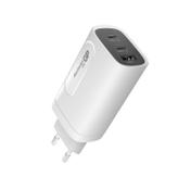 GP reiselader GaN PD 65W 2x USB-C, 1x USB-A - inkludert USB-C til USB-C-kabel (405186)