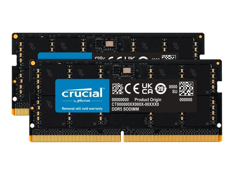 Crucial 64GB DDR5 (2x32GB) 4800MHz | Multicom