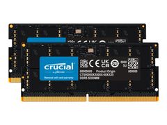 Crucial 16GB DDR5 (2x8GB) 4800MHz SODIMM CL40-39-39, 1.1V