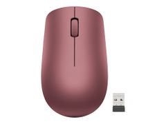 Lenovo 530 Wireless Mouse - mus - 2.4 GHz - Kirsebærrød