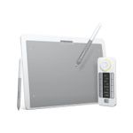 Xencelabs Pen Tablet Medium SE - Bundle with Quick Keys Remote, Nebula White Special Edition (XMCTBMFRES-SE)