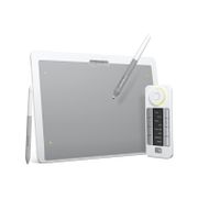 Xencelabs Pen Tablet Medium SE - Bundle with Quick Keys Remote, Nebula White Special Edition