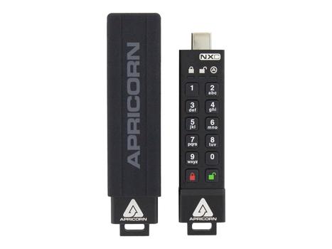 APRICORN Aegis Secure Key 3NXC - USB-flashstasjon - 16 GB - TAA-samsvar