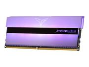 Team Group T-Force Xtreem ARGB White - DDR4 - sett - 32 GB: 2 x 16 GB - DIMM 288-pin - 3200 MHz / PC4-25600 - ikke-bufret (TF13D432G3200HC16CDC01)