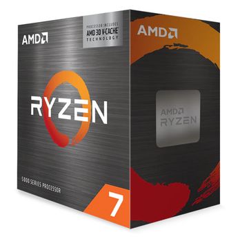 AMD Ryzen 7 5800X3D 3.4GHz-4.5GHz 8 kjerner, 16 tråder, AM4, PCIe 4.0, 96MB cache, 105W, boks uten kjøler