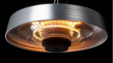 Tundra Terrassevarmer 2000W Takhengt Sølv (TUNDRA-1024)