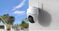 Reolink Argus PT 5MP – hvitt batteridrevet Wi-Fi Pan & Tilt-kamera (Argus-PT-5MP-WT)