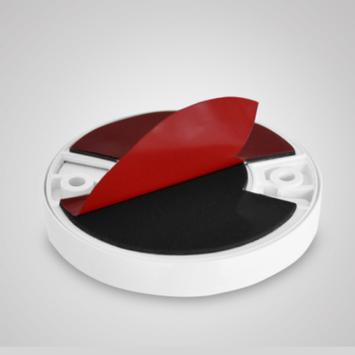 Cavius Selvklebende brakett til røykvarsler Ø65 (brakett-65mm)