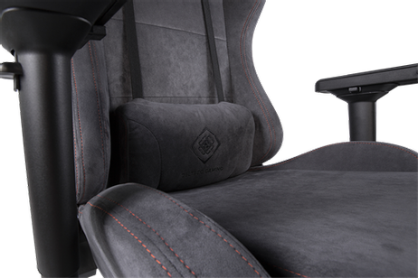 Deltaco GAM-121 Alcantara gamingstol,  mørkegrå (GAM-121-DG)