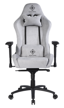 Deltaco GAM-121 Alcantara gamingstol,  lysegrå (GAM-121-LG)