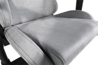 Deltaco GAM-121 Alcantara gamingstol,  lysegrå (GAM-121-LG)